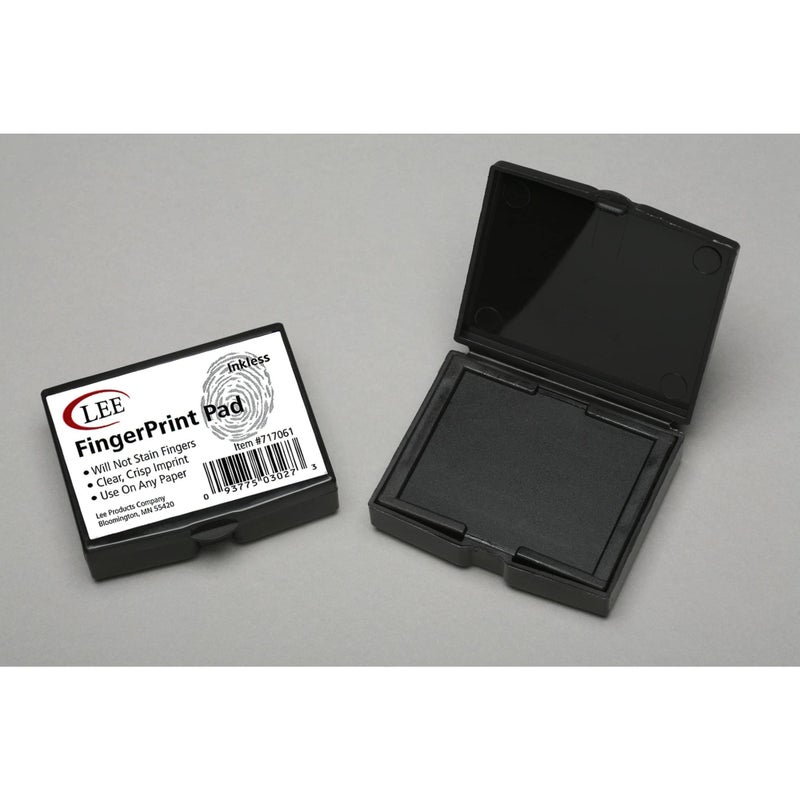 LeeÂ® Fingerprint Ink Pad, Black - Image 3